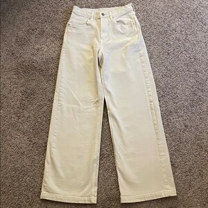 GAP High Rise Stride Wide Leg Jeans 26L